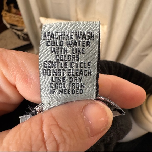 Black Velvet Drawstring Pants - Picture 9 of 9